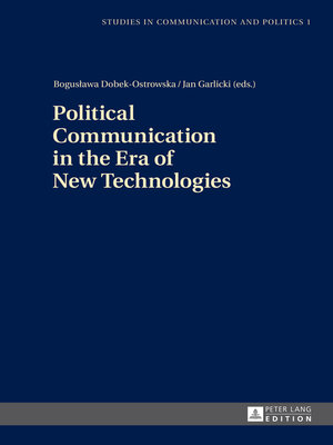 cover image of Political Communication in the Era of New Technologies